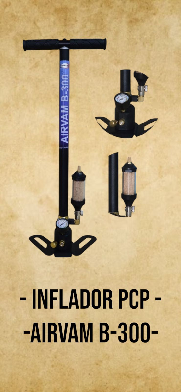 Inflador PCP AIRVAM B-300